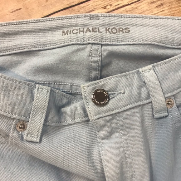 Michael Kors Powder Blue Skinny Jeans - Picture 2 of 7